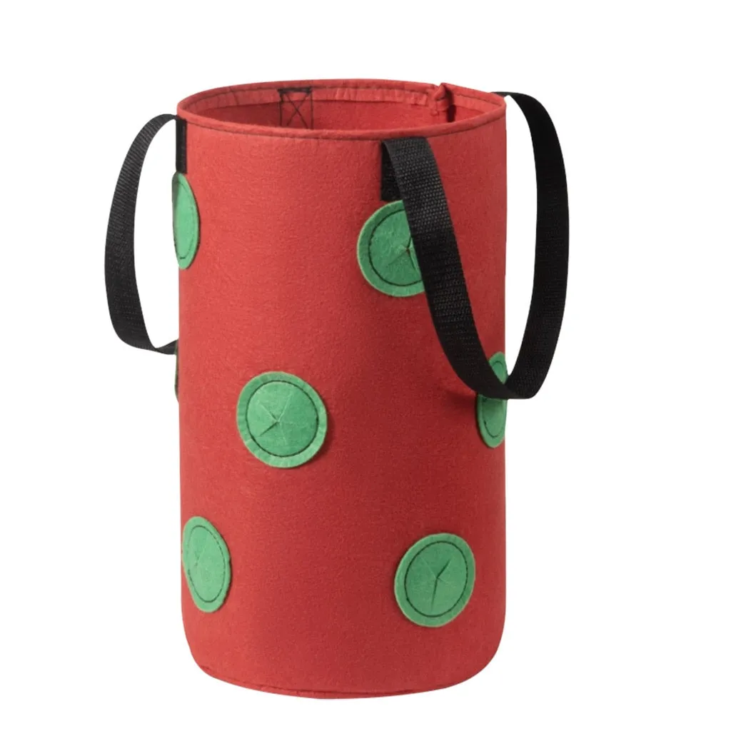 11 Hole Hanging Potato Strawberry Planter Bags