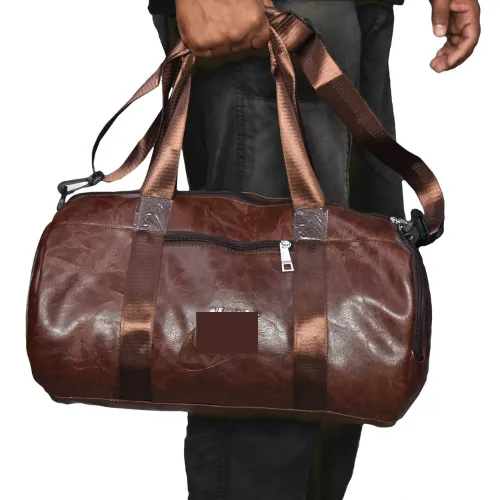 17/9 inch PU leather Fitness Gym Bag