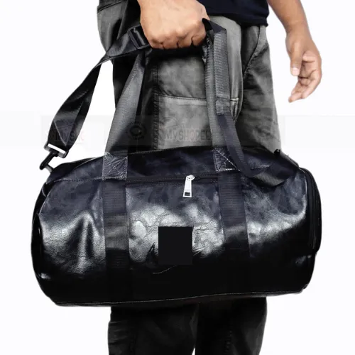 17/9 inch PU leather Fitness Gym Bag