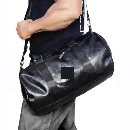 17/9 inch PU leather Fitness Gym Bag