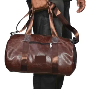 17/9 inch PU leather Fitness Gym Bag