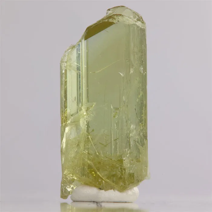 19.03ct Fancy Color Natural Vibrant Yellow Tanzanite Crystal