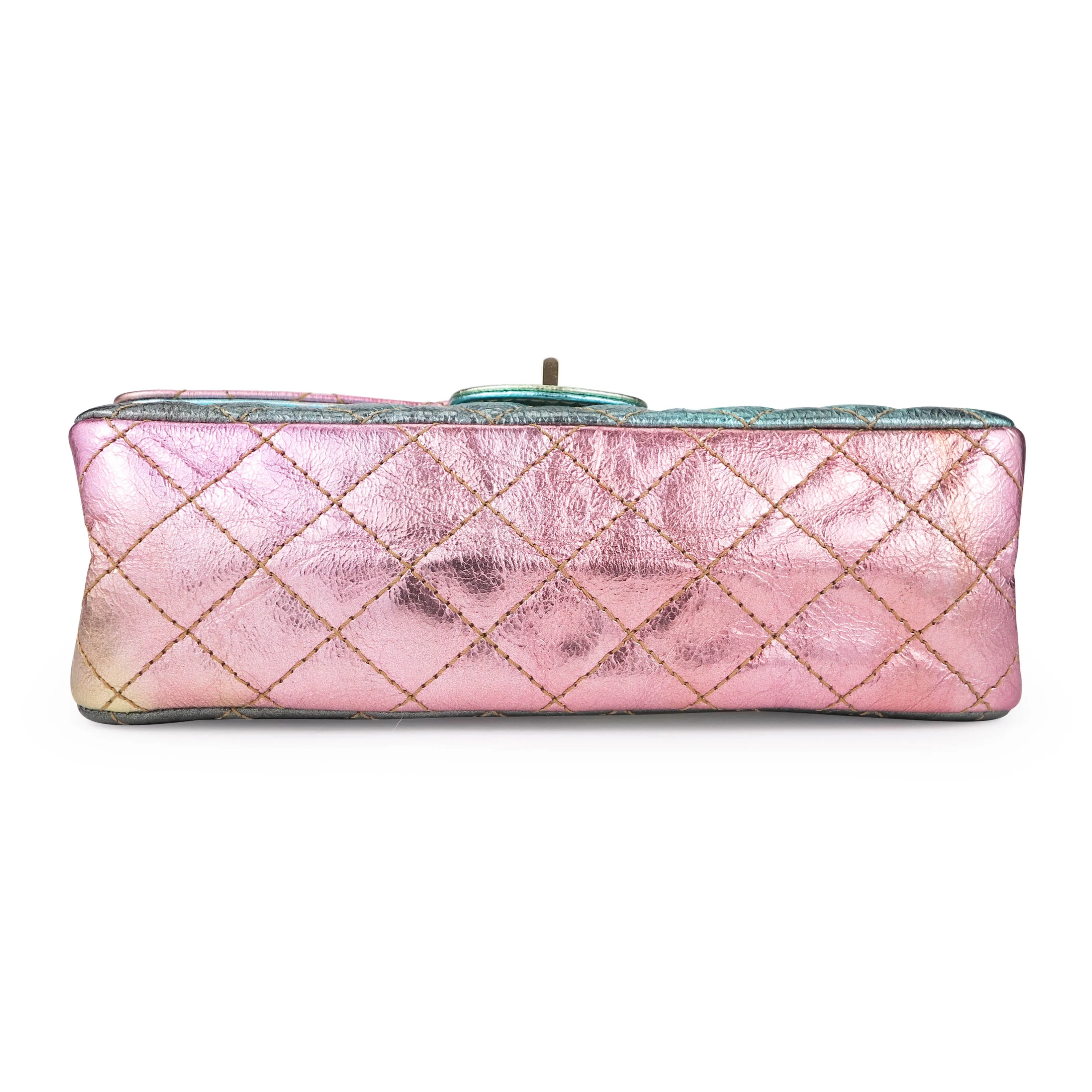 20A Rainbow Metallic 2.55 Reissue Flap Bag Size 225