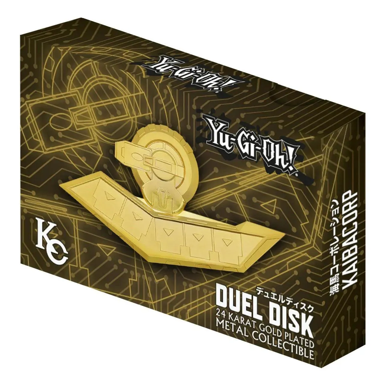24K Gold Plated Duel Disk Mini Replica