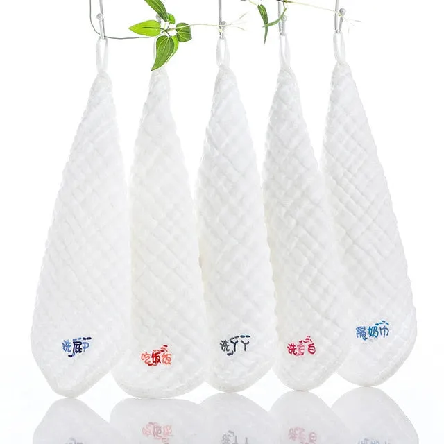 5pcs Cotton Baby Towel