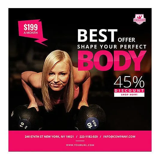 70 - Fitness Facebook Banners