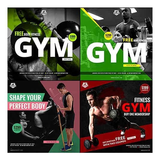 70 - Fitness Facebook Banners