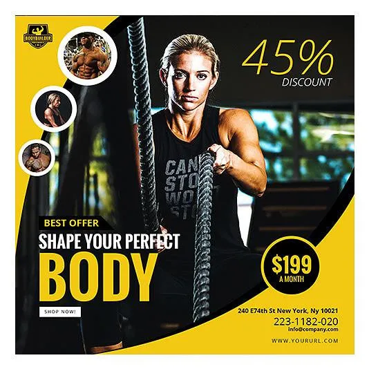 70 - Fitness Facebook Banners