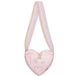 ADee SASHA Beige Teddy Heart Bag W243936