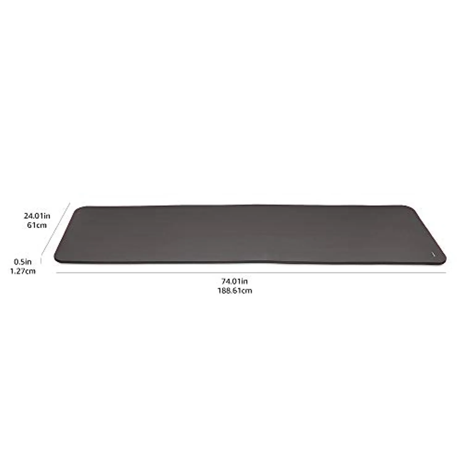 Amazon Basics 1/2-Inch Extra Thick Exercise Yoga Mat