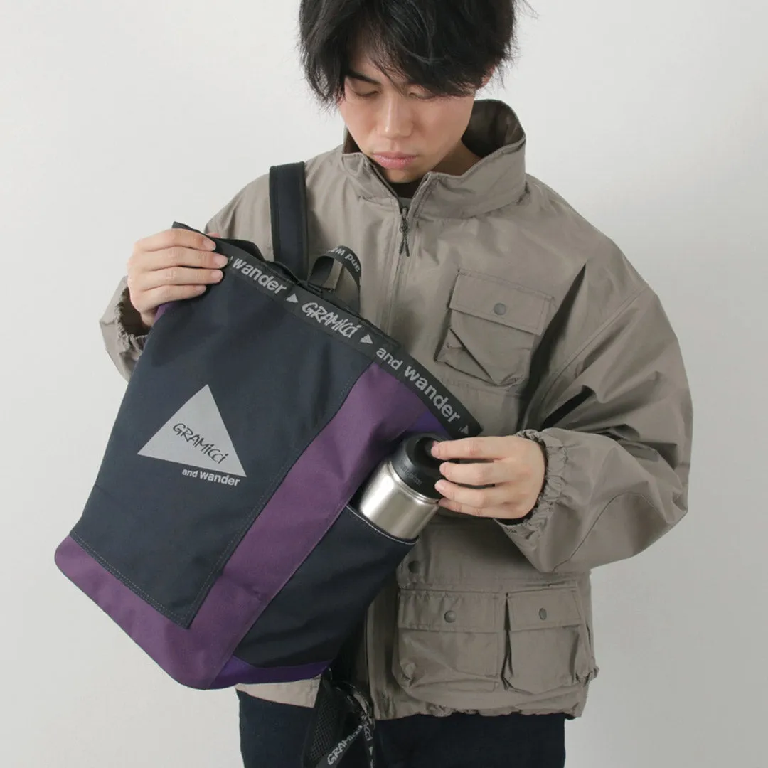 AND WANDER / Gramicci Multi Patchwork 2Way Pack