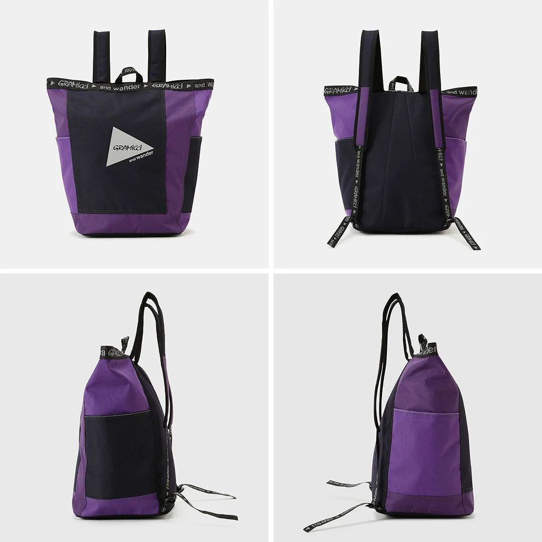 AND WANDER / Gramicci Multi Patchwork 2Way Pack