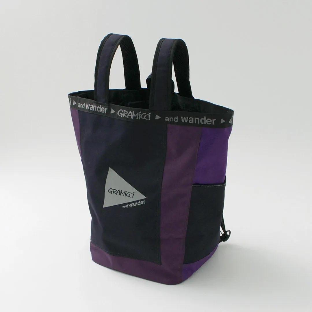AND WANDER / Gramicci Multi Patchwork 2Way Pack