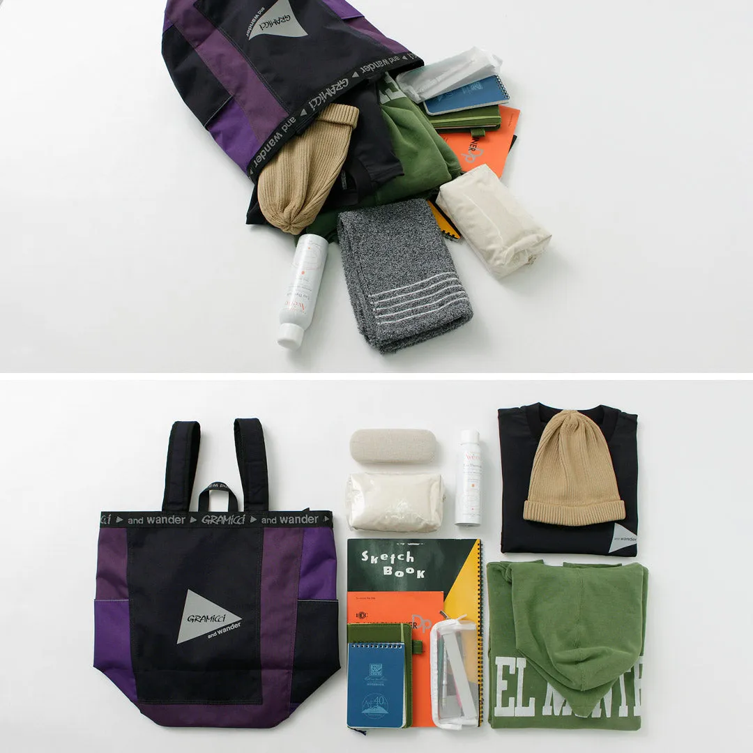 AND WANDER / Gramicci Multi Patchwork 2Way Pack