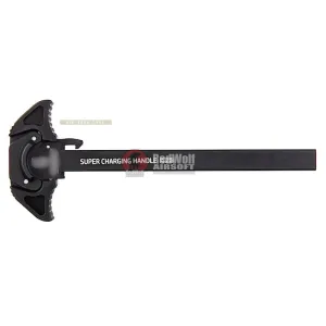Angry Gun Airborne Ambi Charging Handle - Original Model - Black (Tokyo Marui M4 MWS Version)