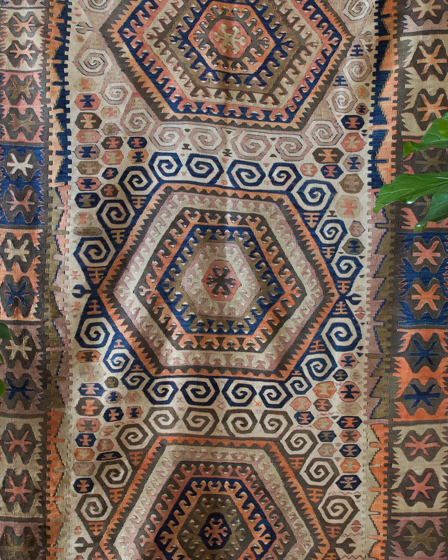 Antique Konya Taspinar Kilim Rug 5'2"x14'