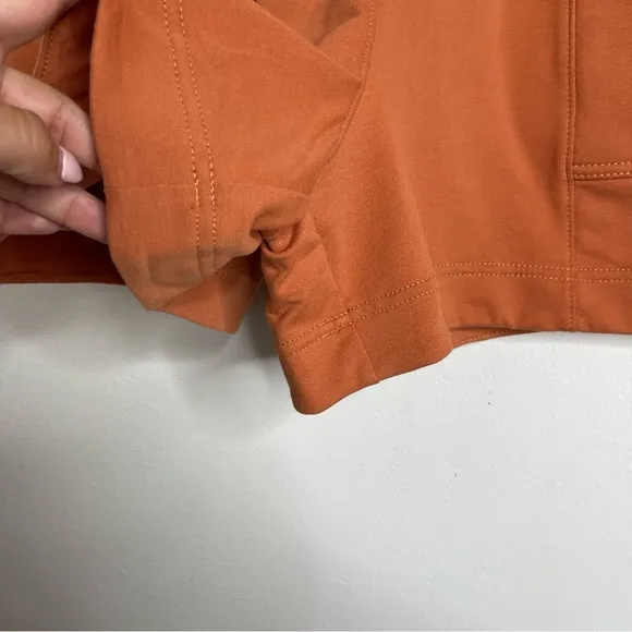 ATHLETA BREATHABLE Retroterry Short Sunbaked Clay High Rise Drawstring 2023 NWOT