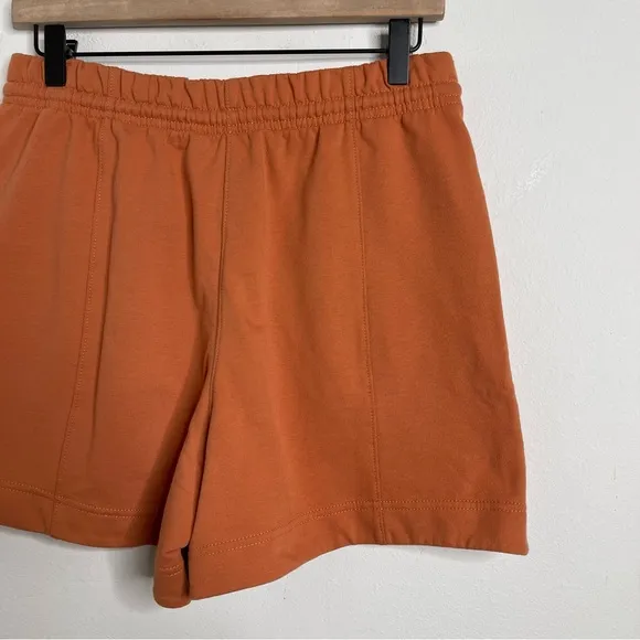 ATHLETA BREATHABLE Retroterry Short Sunbaked Clay High Rise Drawstring 2023 NWOT