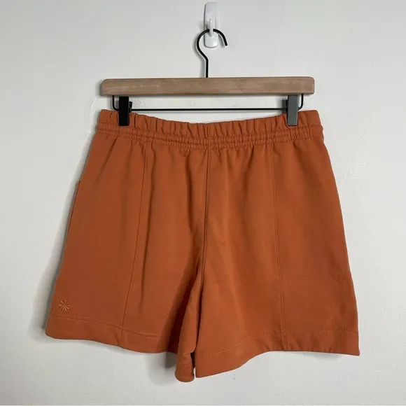 ATHLETA BREATHABLE Retroterry Short Sunbaked Clay High Rise Drawstring 2023 NWOT