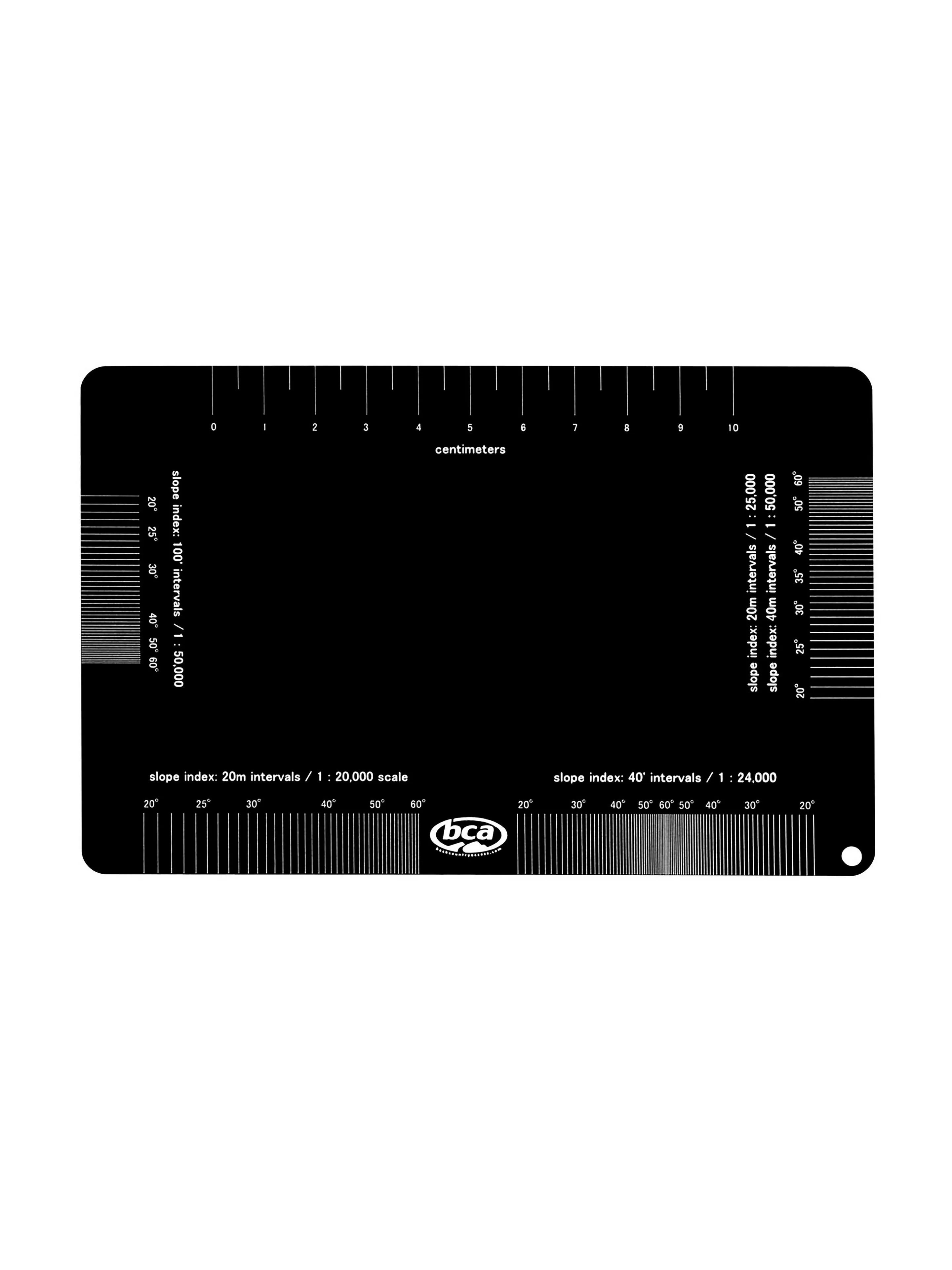 Backcountry Access Aluminium Crystal Card