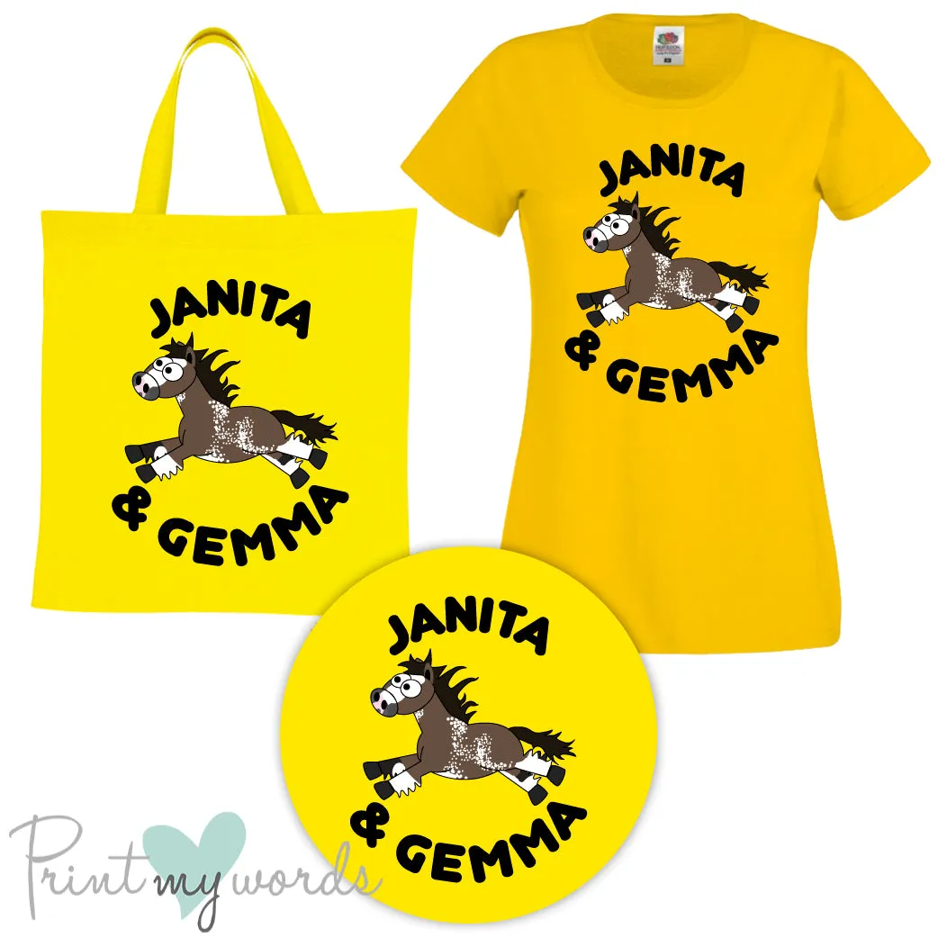 'Bexley' Ladies Personalised Matching Equestrian Set - Plodders Design