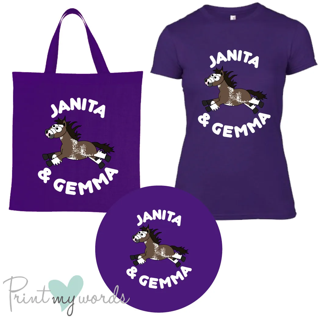 'Bexley' Ladies Personalised Matching Equestrian Set - Plodders Design