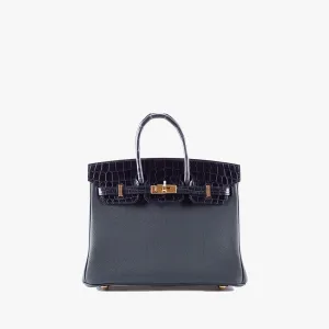 Birkin Touch Vert Rousseau Togo 25cm