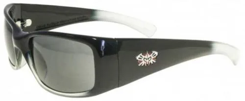 BLACK FLYS INFLYT 2 SUNGLASSES SHINY BLACK GRANDIENT