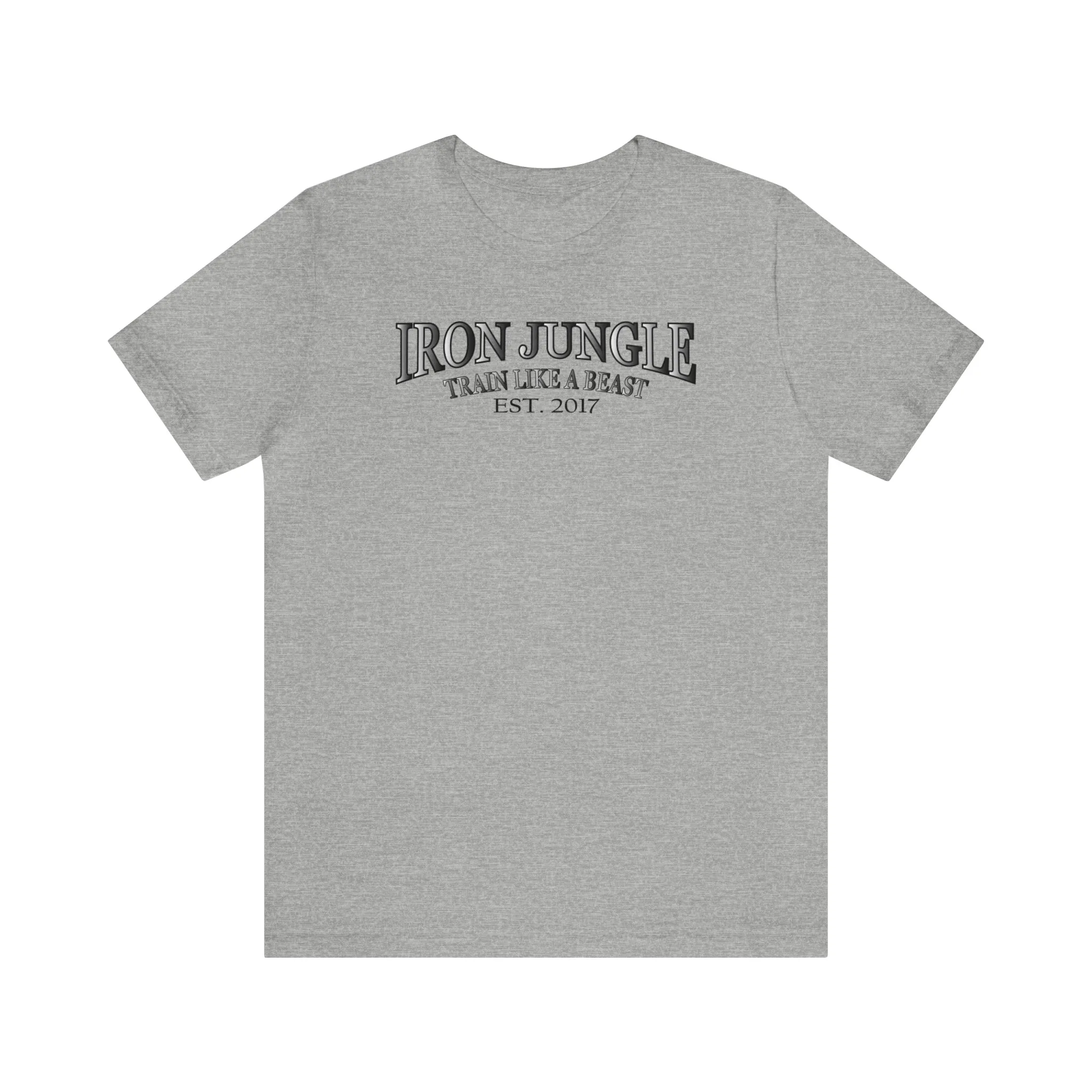 Black Ice Train Like A Beast T- Shirt