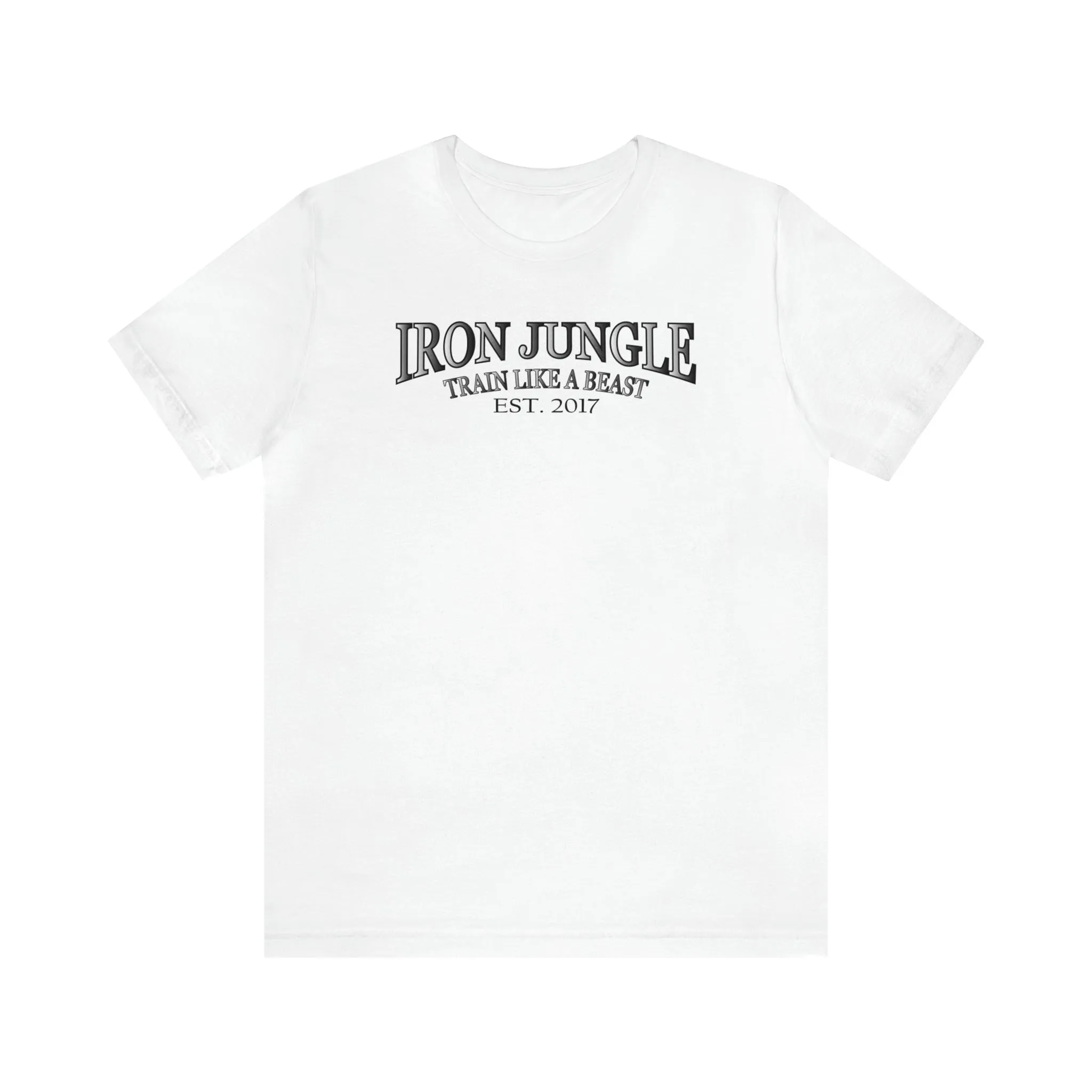 Black Ice Train Like A Beast T- Shirt