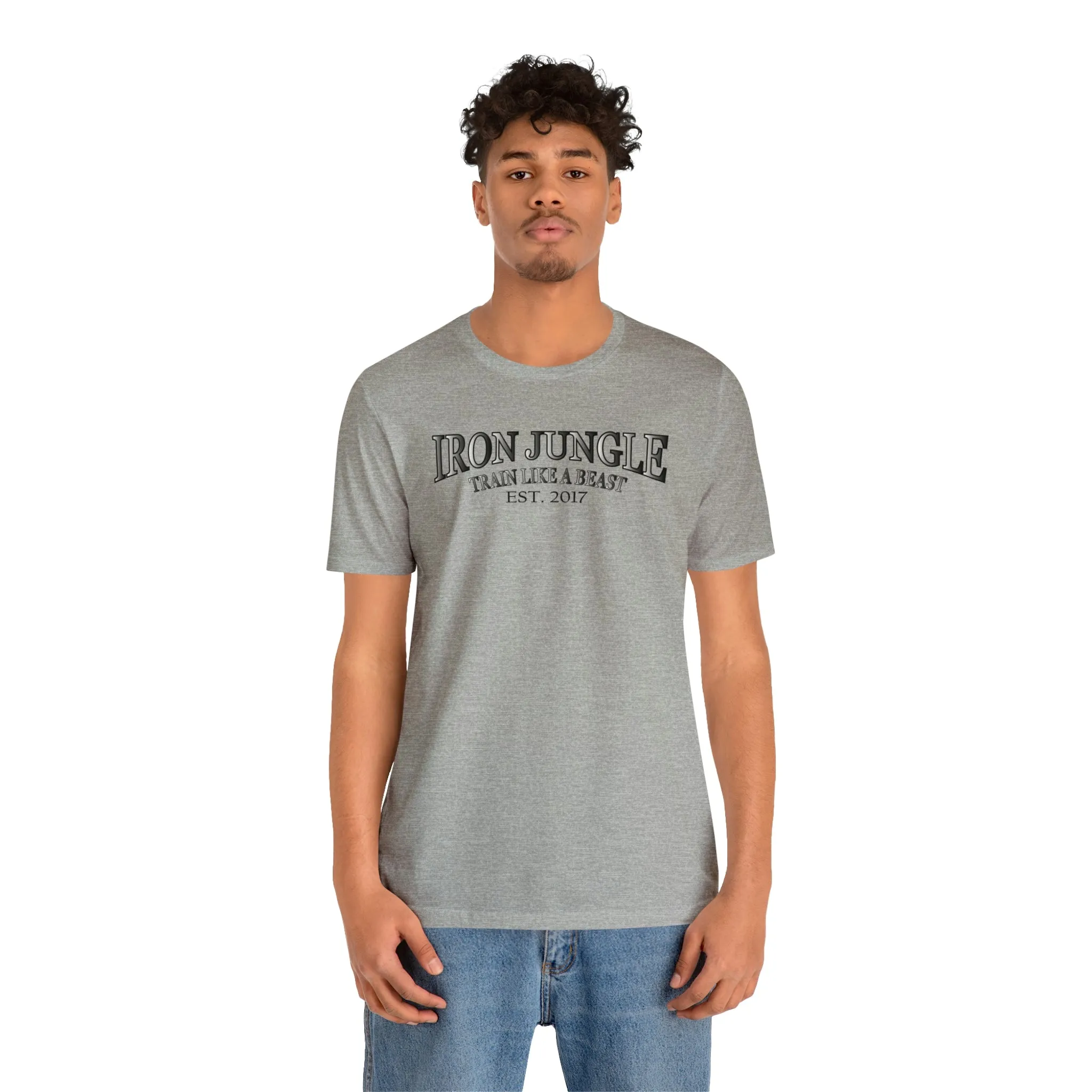 Black Ice Train Like A Beast T- Shirt
