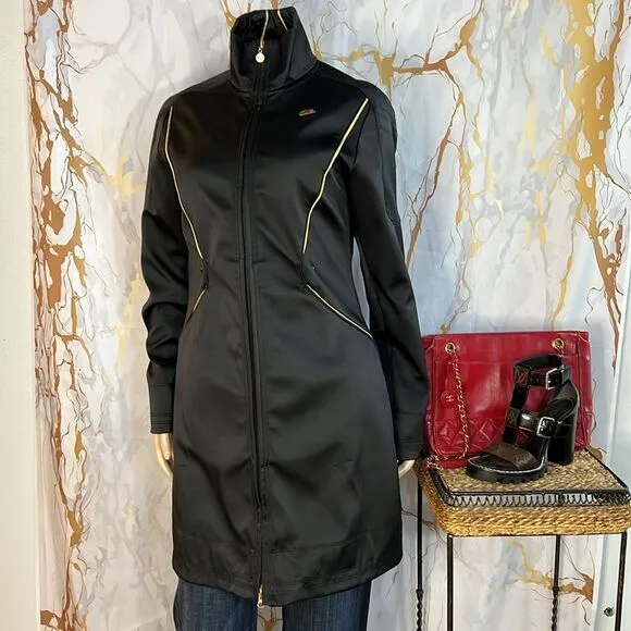 Black and gold Nike coat