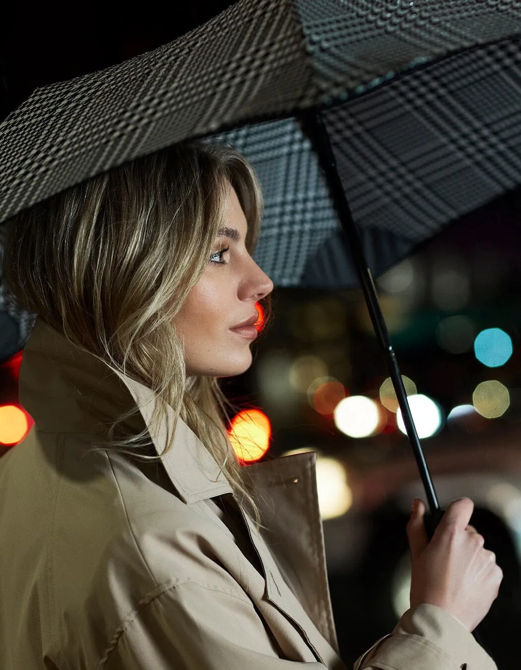 BLUNT Houndstooth Metro Umbrella