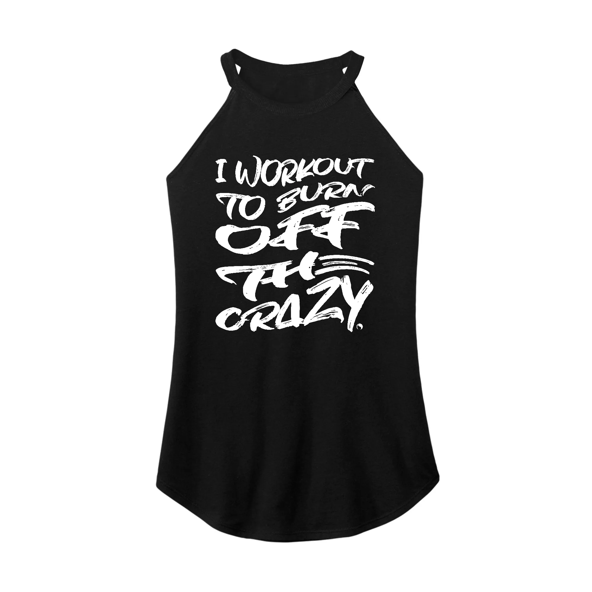 Burn Off the Crazy Rocker Tank Top