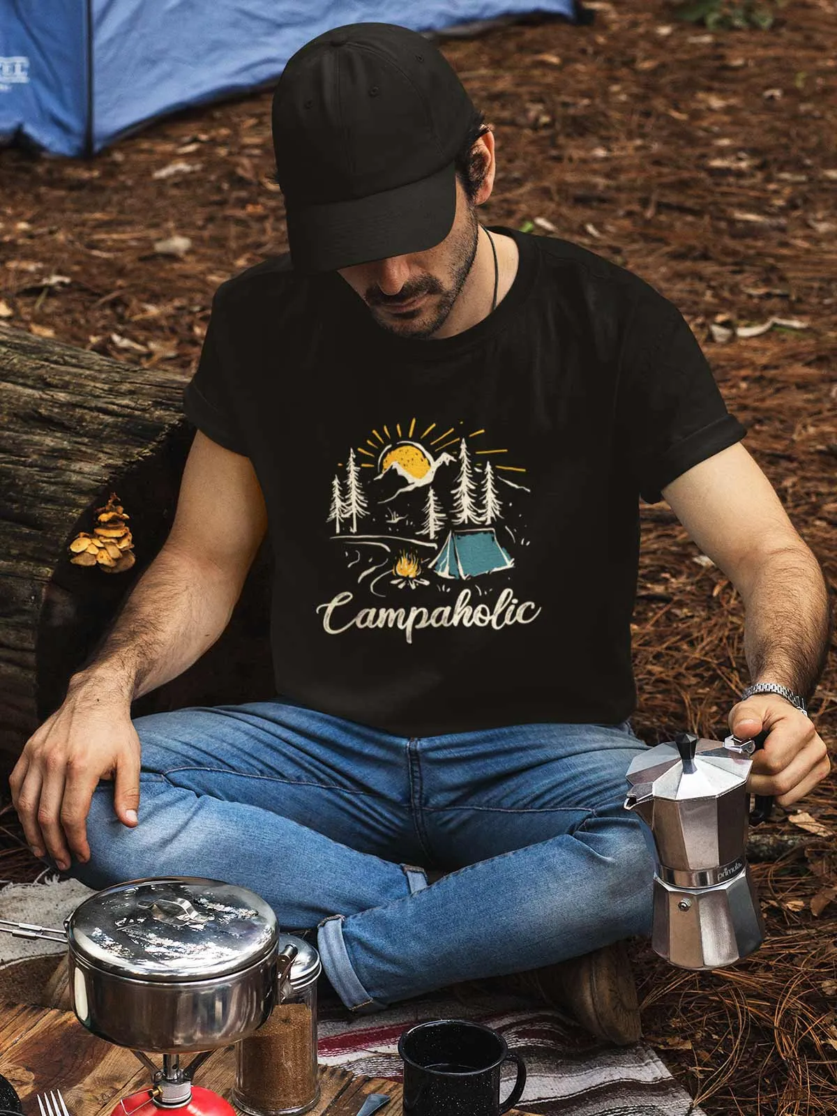Campaholic | Printed T shirt