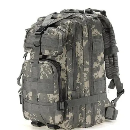 Camping GEAR Large Waterproof 30L Tactical Backpack Durable Red Molle Pack Bag for Camping Outdoor Survival backpack bag Pack