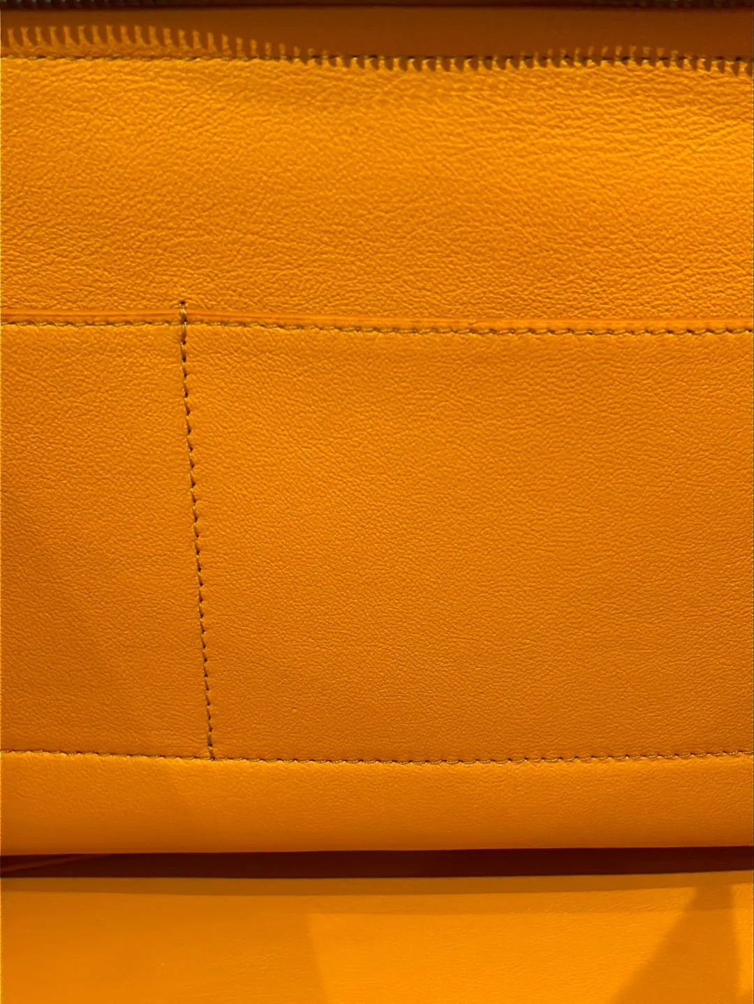 Celine Bag, Sunshine Yellow Leather & Suede Medium Trapeze Tote