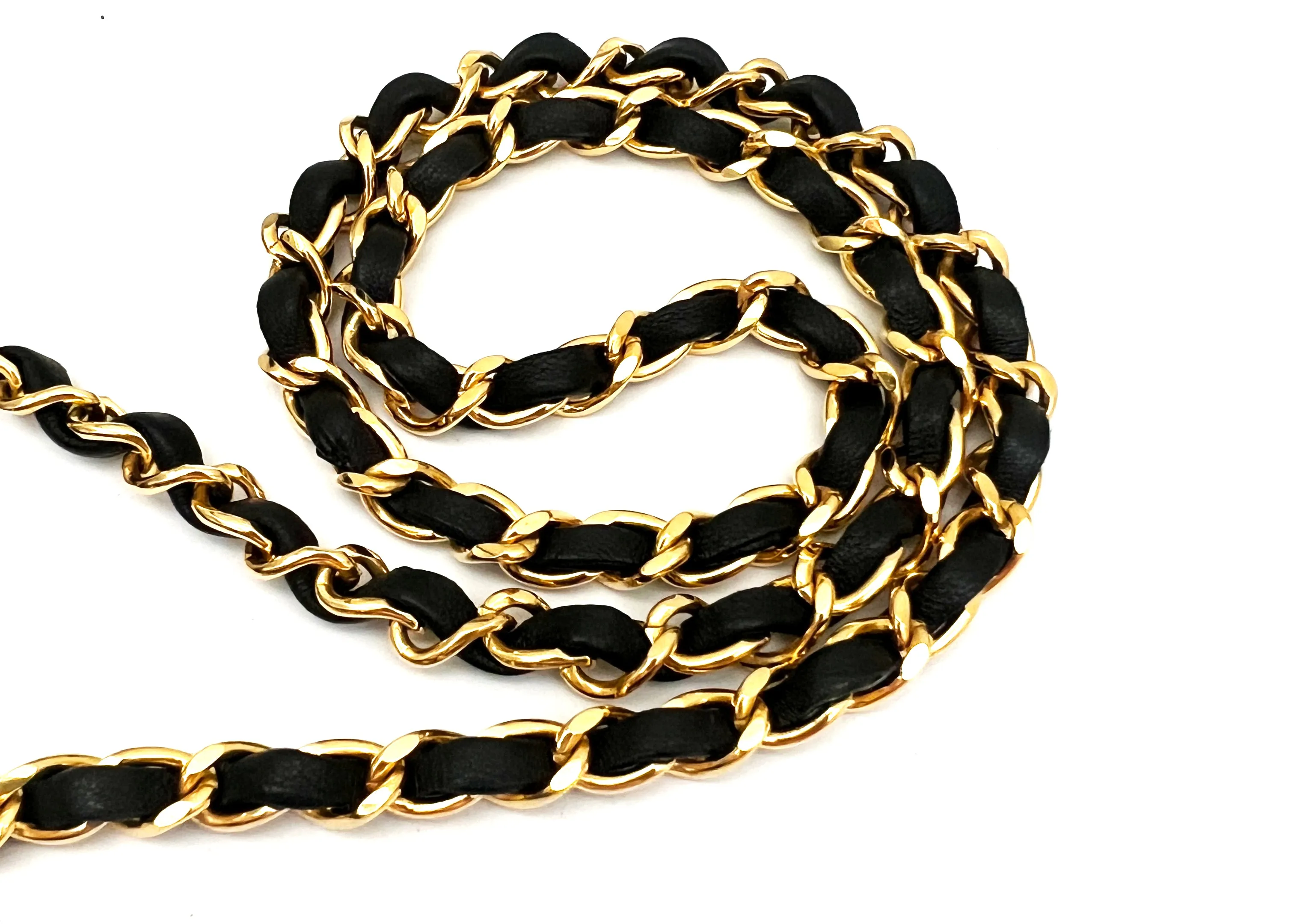 Chanel Vintage Black Lambskin Diana Flap