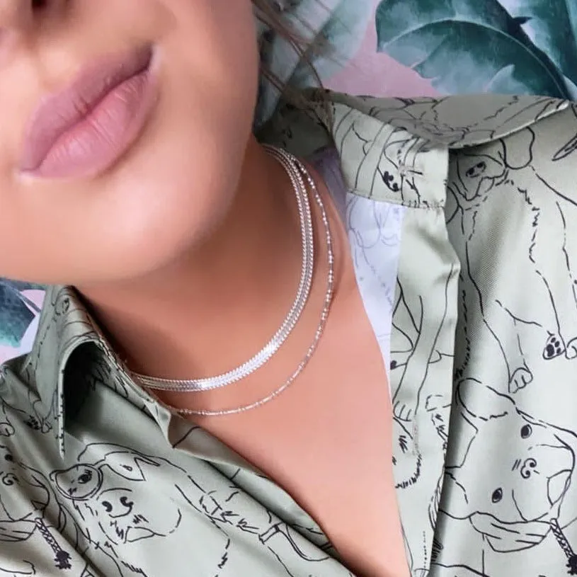 ChloBo The Tide Necklace - Silver