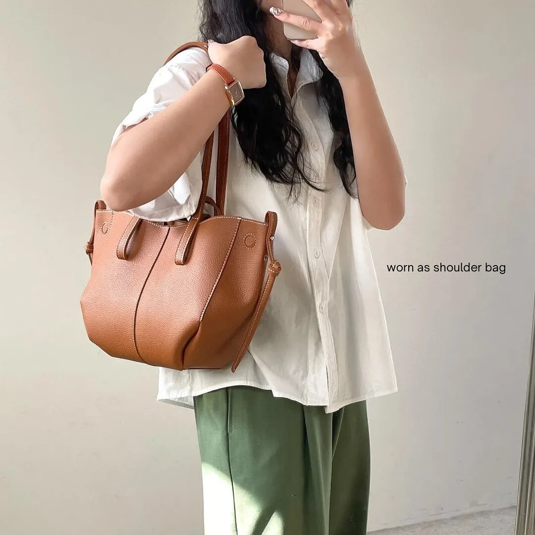 Chloe™ Mini | Leather Tote Bag