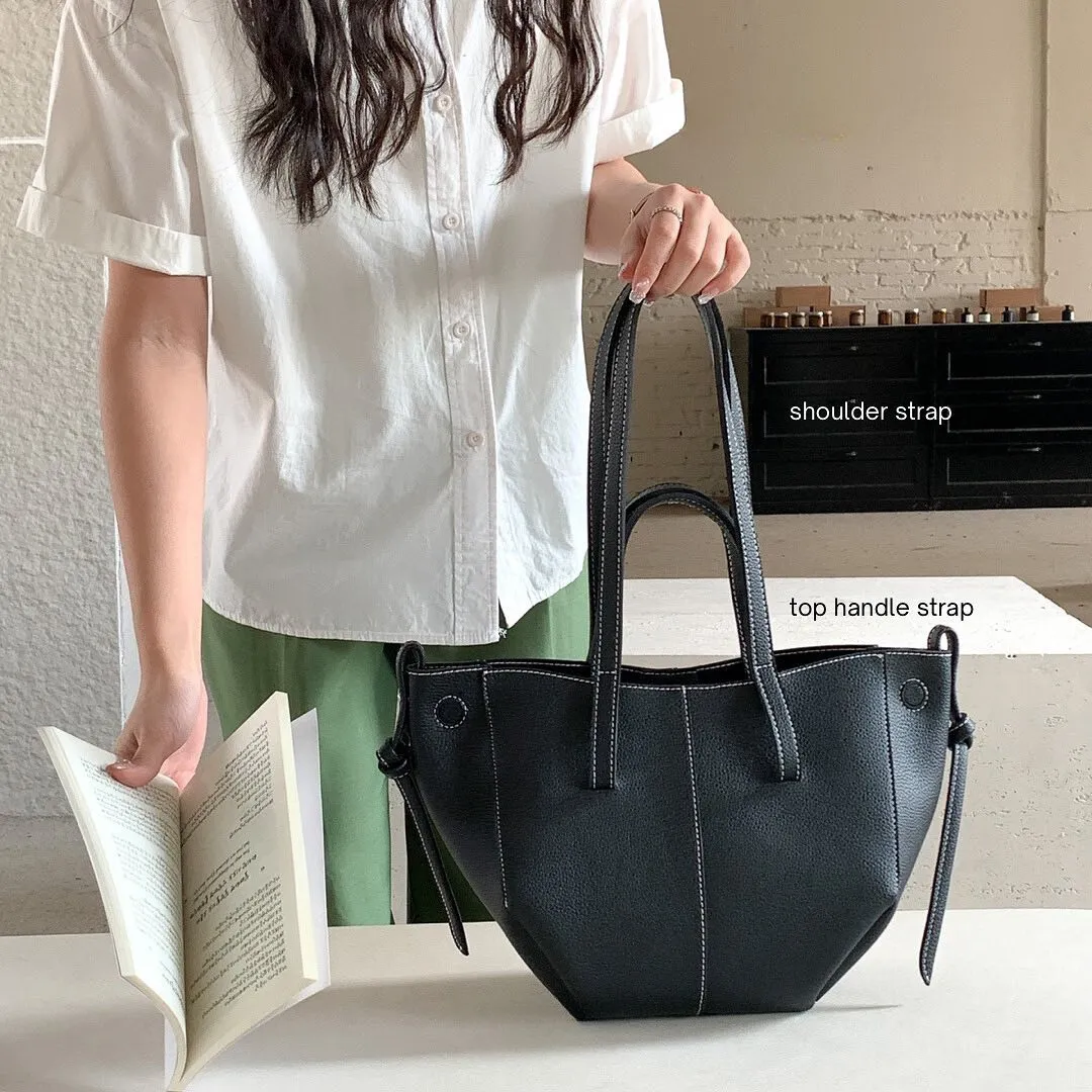 Chloe™ Mini | Leather Tote Bag