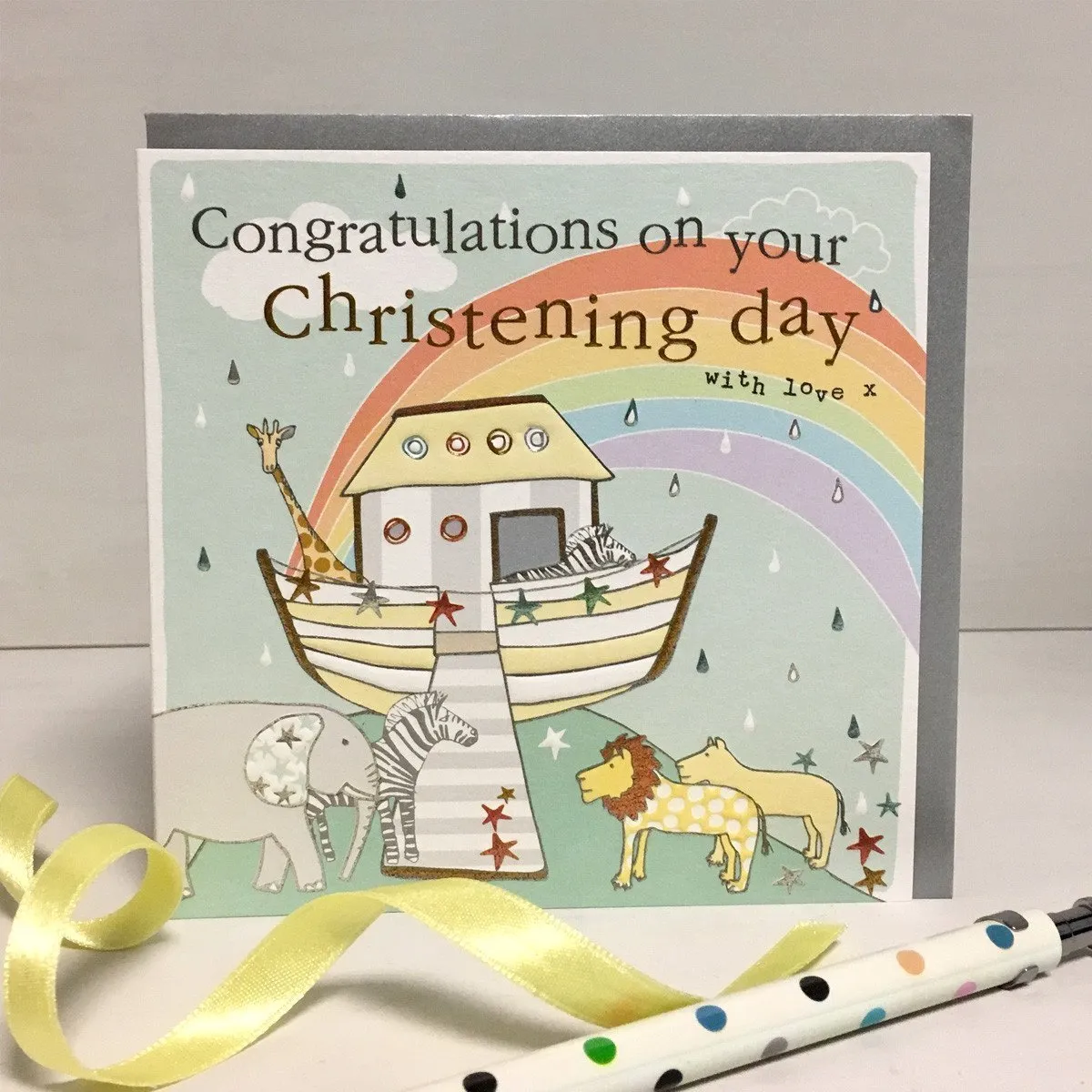 Christening Day Card