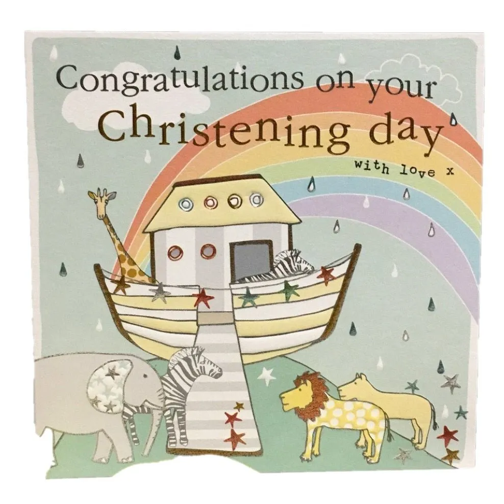 Christening Day Card