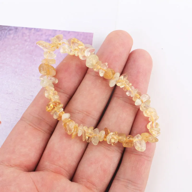 Citrine Crystal Bracelet - Chip
