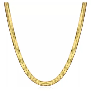 Classic 6mm Herringbone Necklace