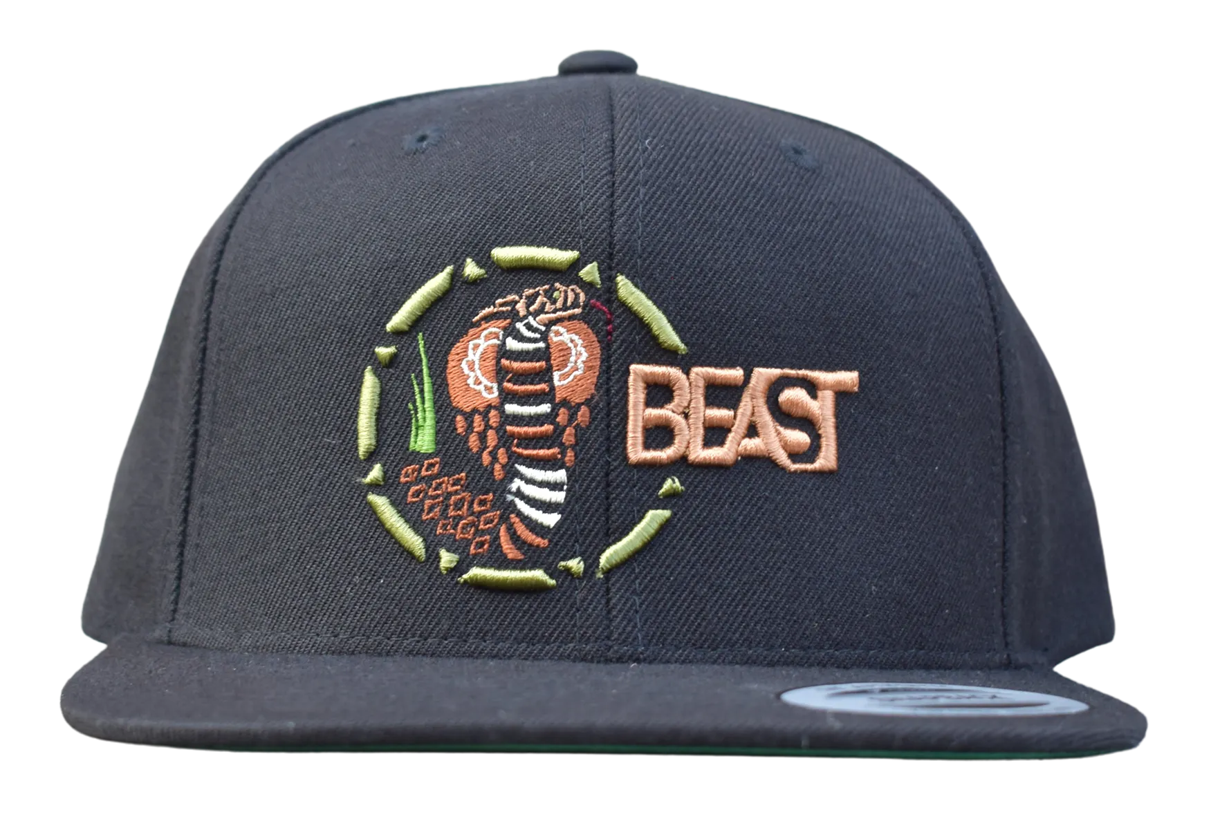 Cobra Beast Black Snapback Cap