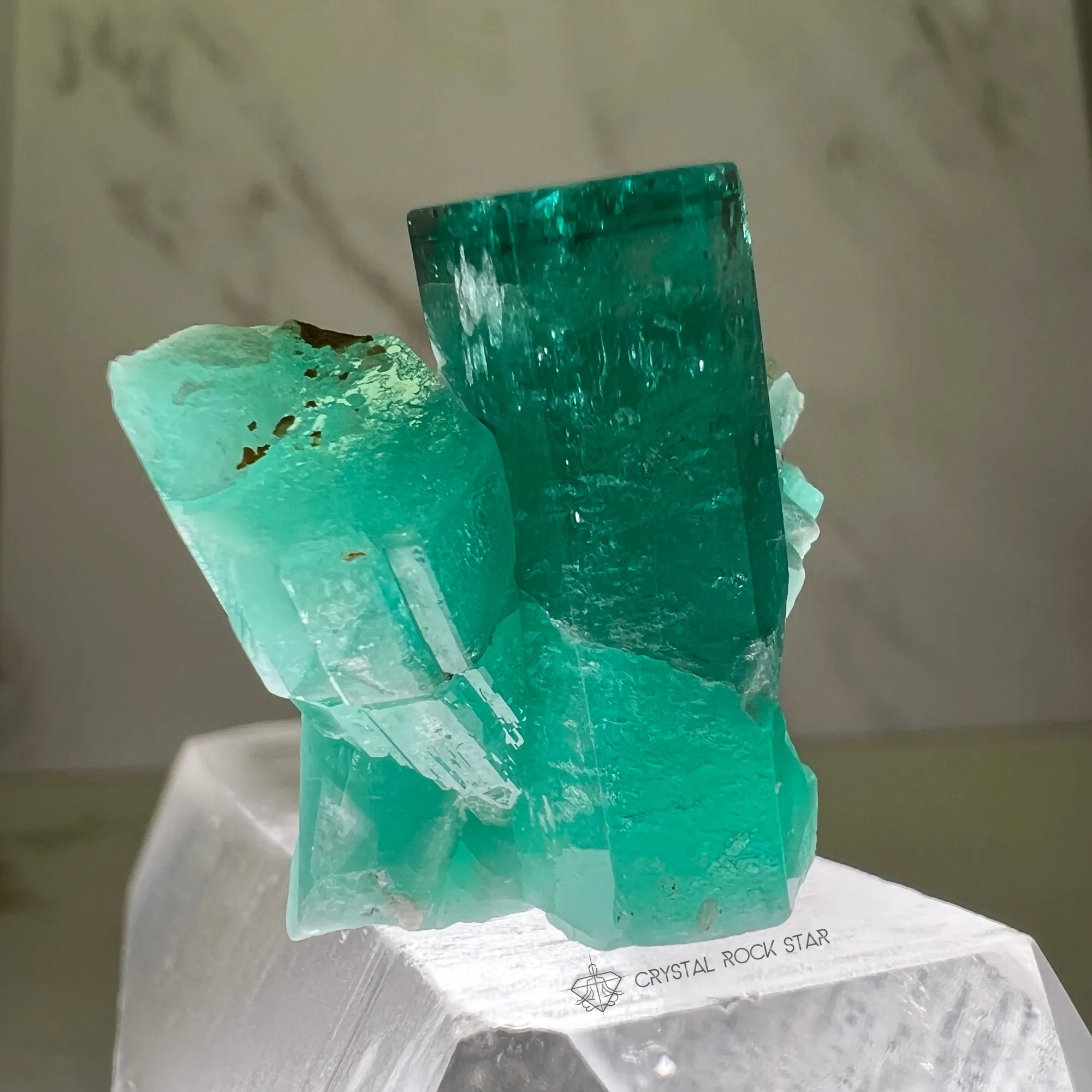 Colombian Emerald Natural Collector Cluster
