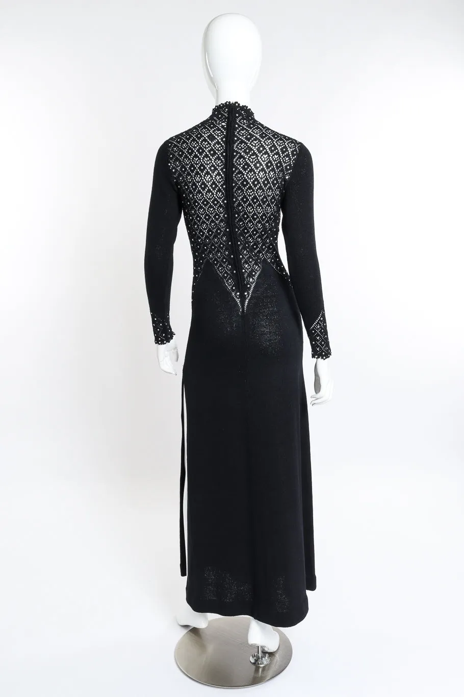 Crochet Crystal Knit Dress