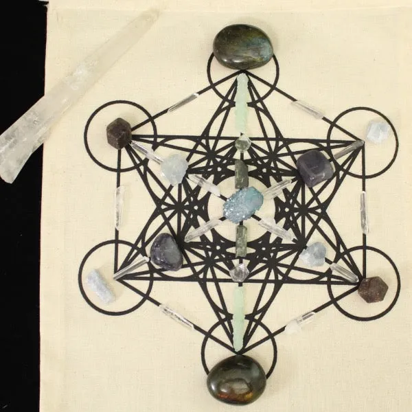 Crystal Grid Set for Highest Guidance