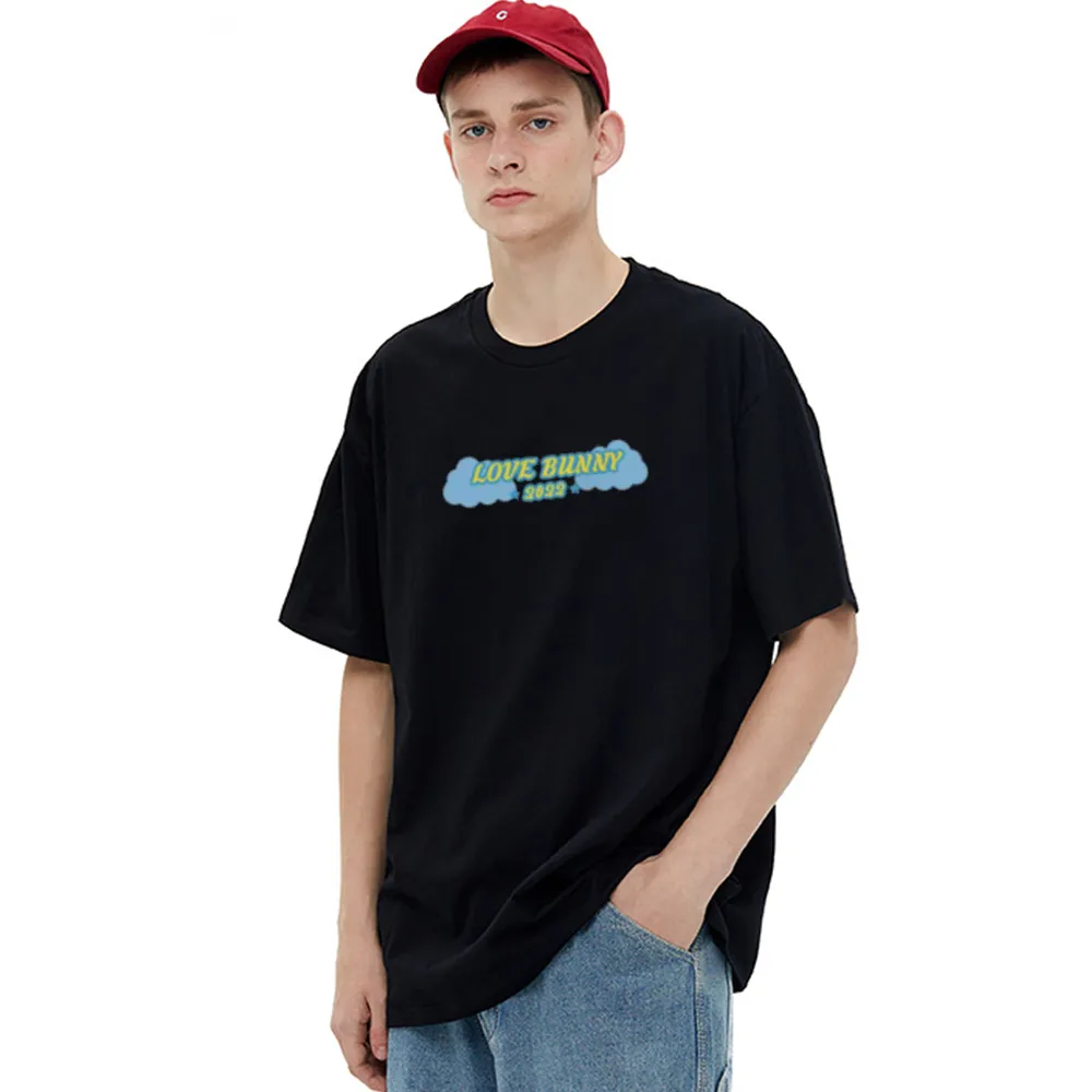Cute Clown Bunny Cloud Car T-Shirt